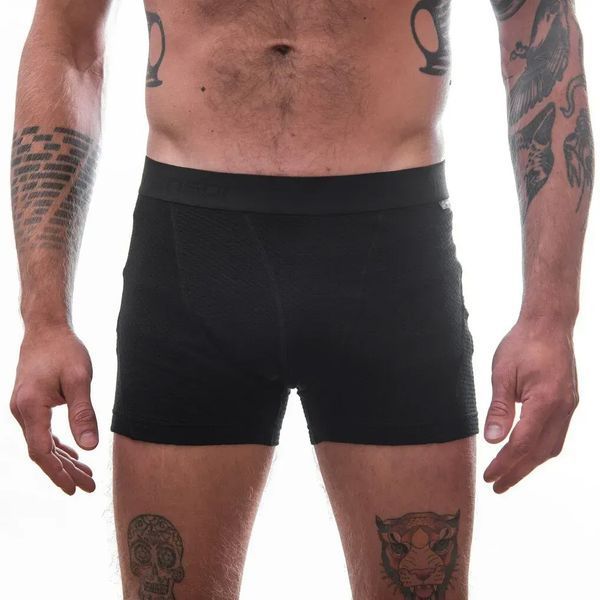 Sensor Merino Double Face Boxers Men's SM21M-black-S фото