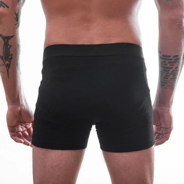 Sensor Merino Double Face Boxers Men's SM21M-black-S фото
