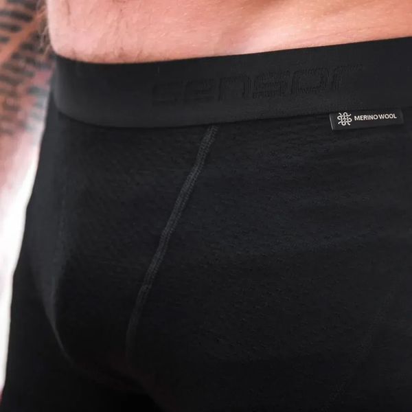 Sensor Merino Double Face Boxers Men's SM21M-black-S фото