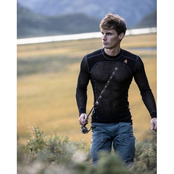 Aclima WoolNet 120 Men's woolnet-120-black-men-s фото