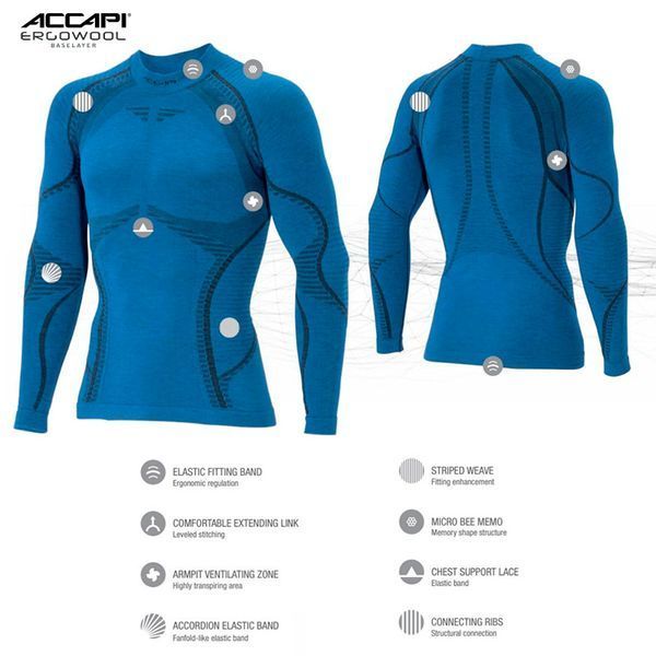 Accapi Ergowool Men's WА701-WА703_6799_ML фото